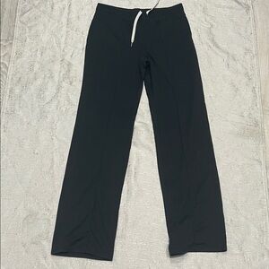 Vuori Black Elastic Waist Pants